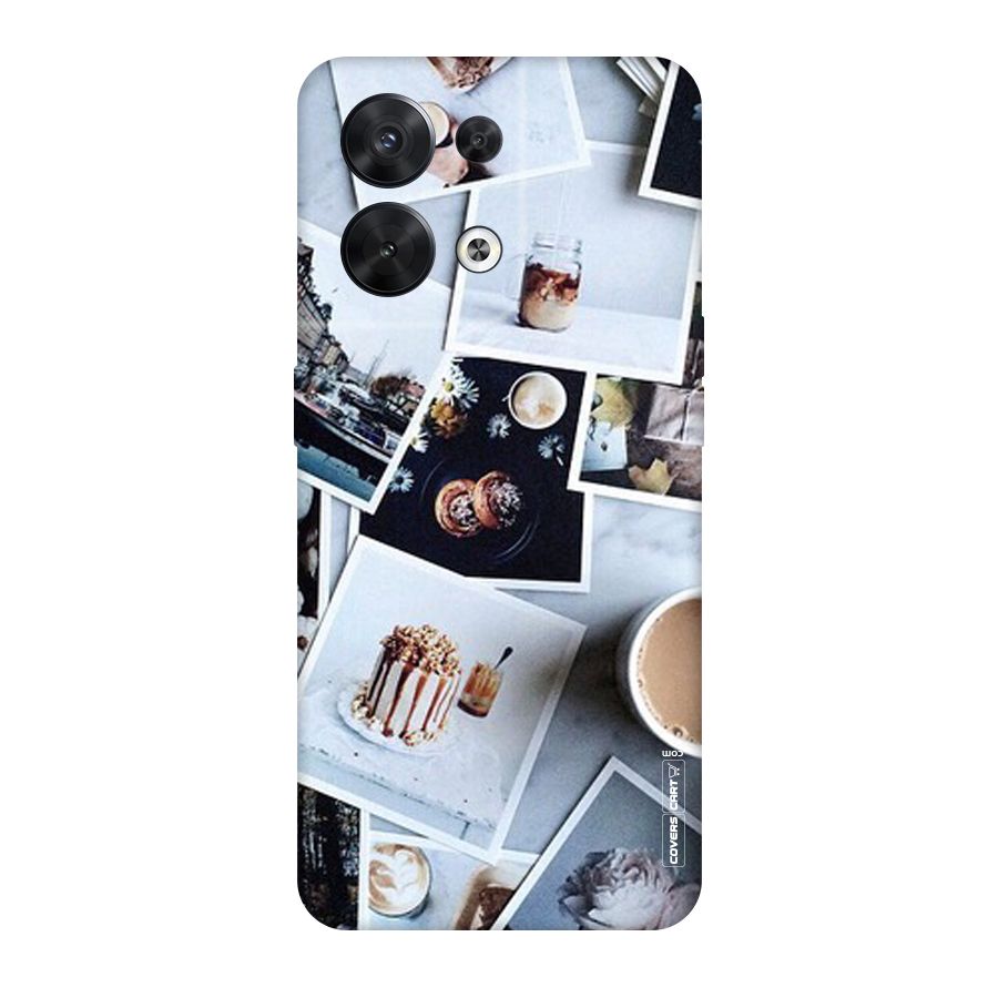 Pictures Coffee Original Polycarbonate Back Case for Oppo Reno8 5G