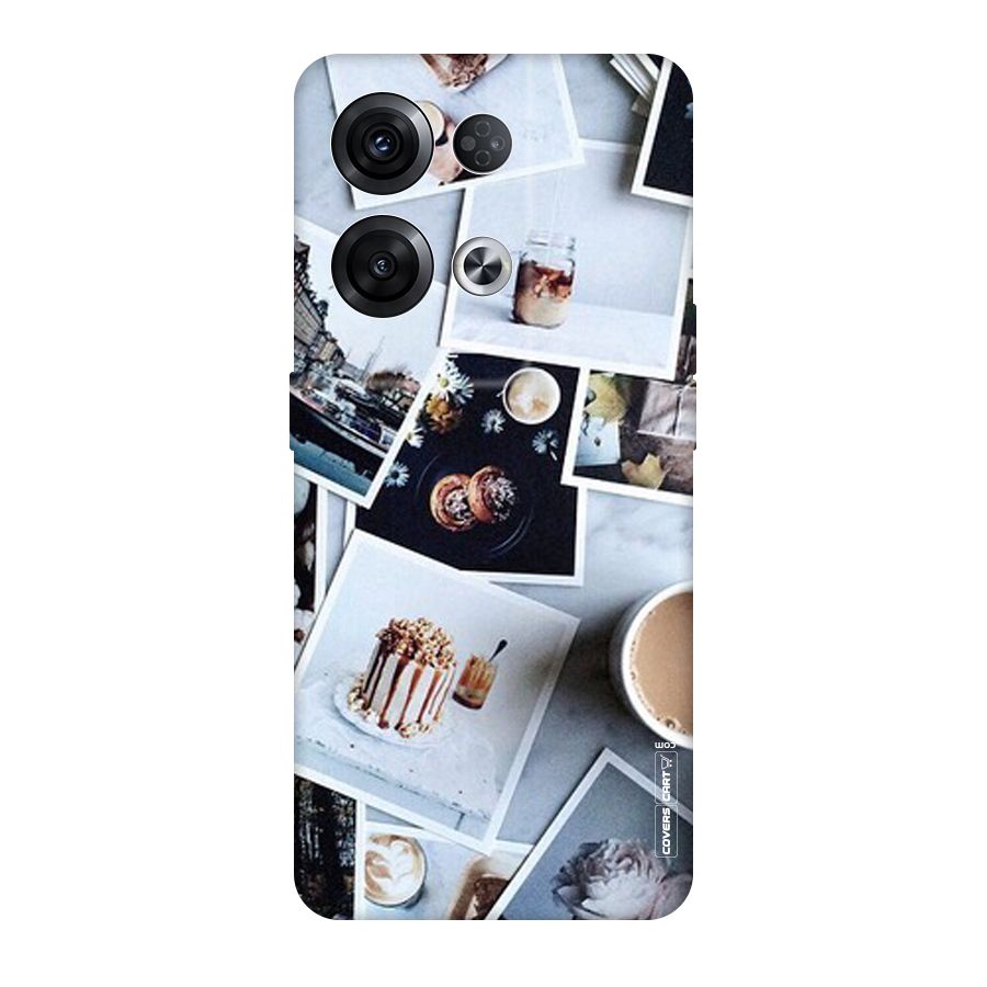 Pictures Coffee Original Polycarbonate Back Case for Oppo Reno8 Pro 5G