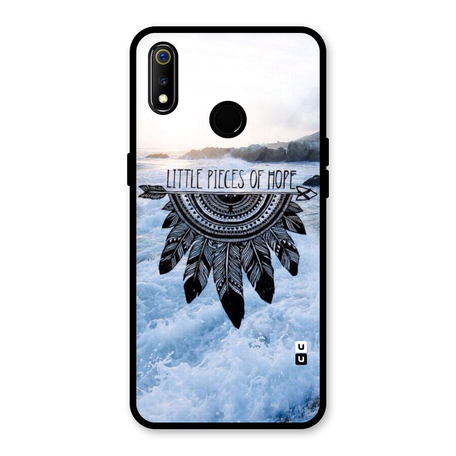 Pieces Of Hope Glass Back Case for Realme 3i