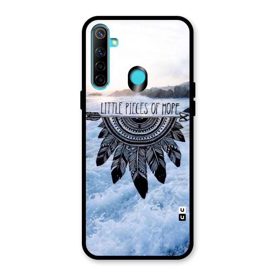 Pieces Of Hope Glass Back Case for Realme 5