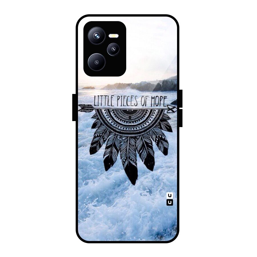 Pieces Of Hope Glass Back Case for Realme C35