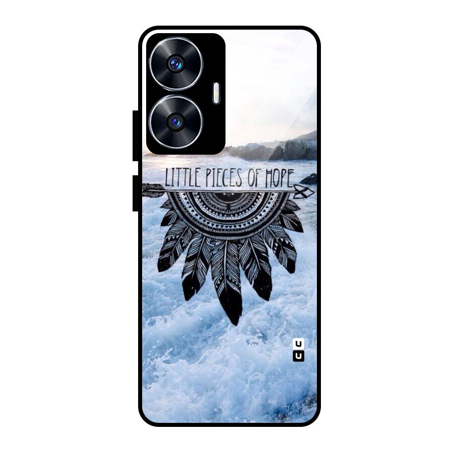 Pieces Of Hope Glass Back Case for Realme Narzo N55
