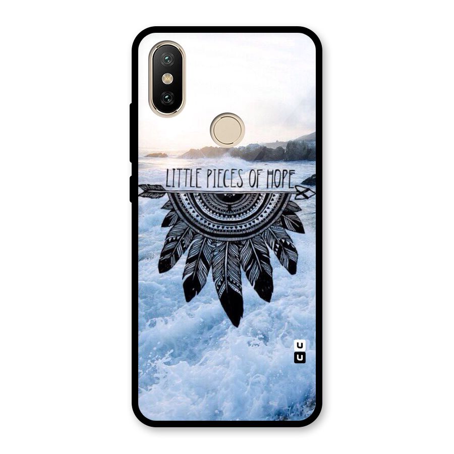 Pieces Of Hope Glass Back Case for Redmi A2