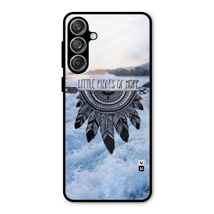 Pieces Of Hope Metal Back Case for Galaxy M55 5G