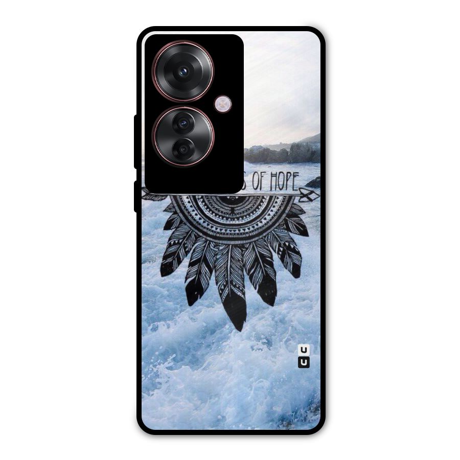 Pieces Of Hope Metal Back Case for Oppo F25 Pro