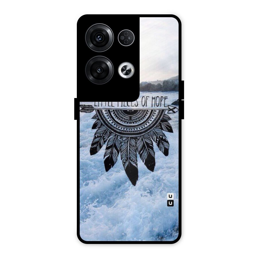 Pieces Of Hope Metal Back Case for Oppo Reno8 Pro 5G