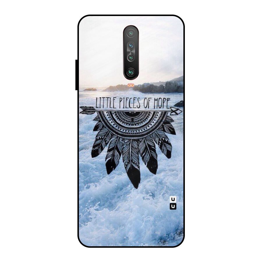 Pieces Of Hope Metal Back Case for Poco X2