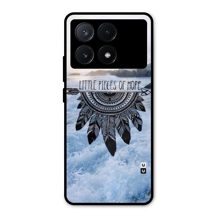 Pieces Of Hope Metal Back Case for Poco X6 Pro