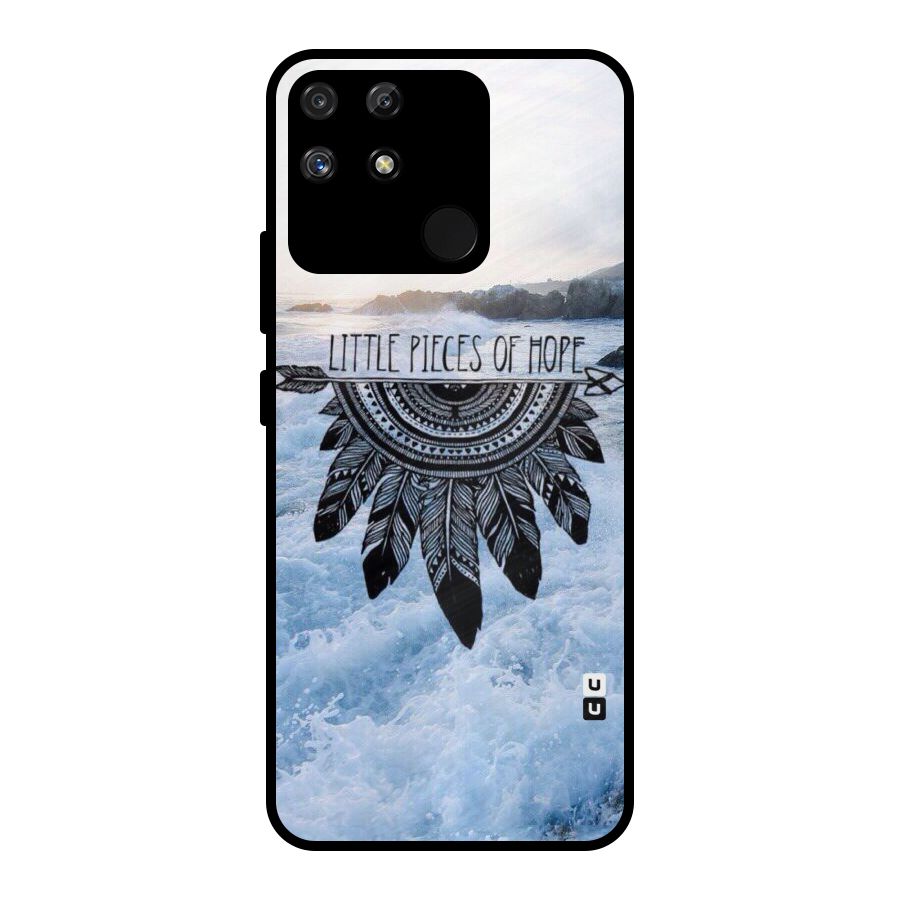 Pieces Of Hope Metal Back Case for Realme Narzo 50A