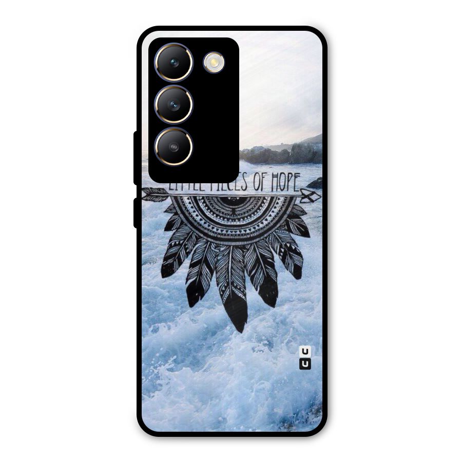 Pieces Of Hope Metal Back Case for Vivo T3 5G