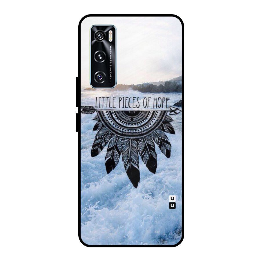Pieces Of Hope Metal Back Case for Vivo V20 SE