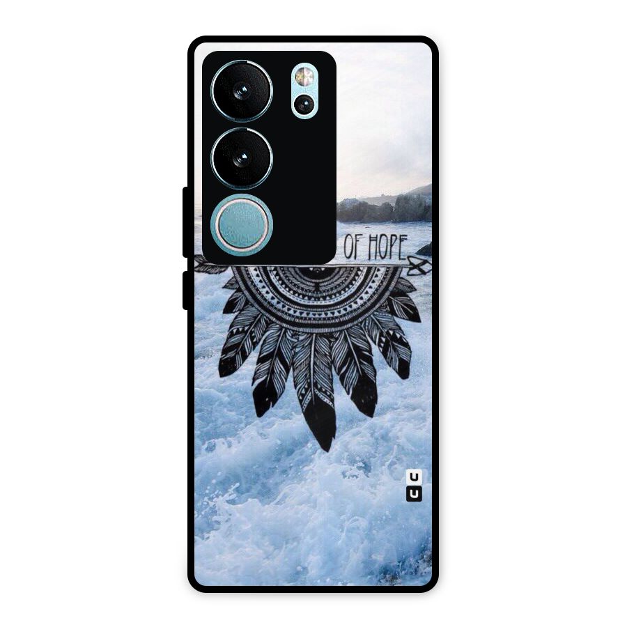 Pieces Of Hope Metal Back Case for Vivo V29 Pro