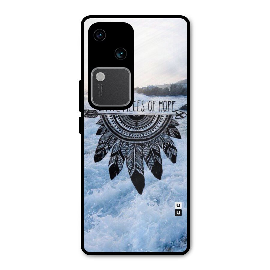 Pieces Of Hope Metal Back Case for Vivo V30