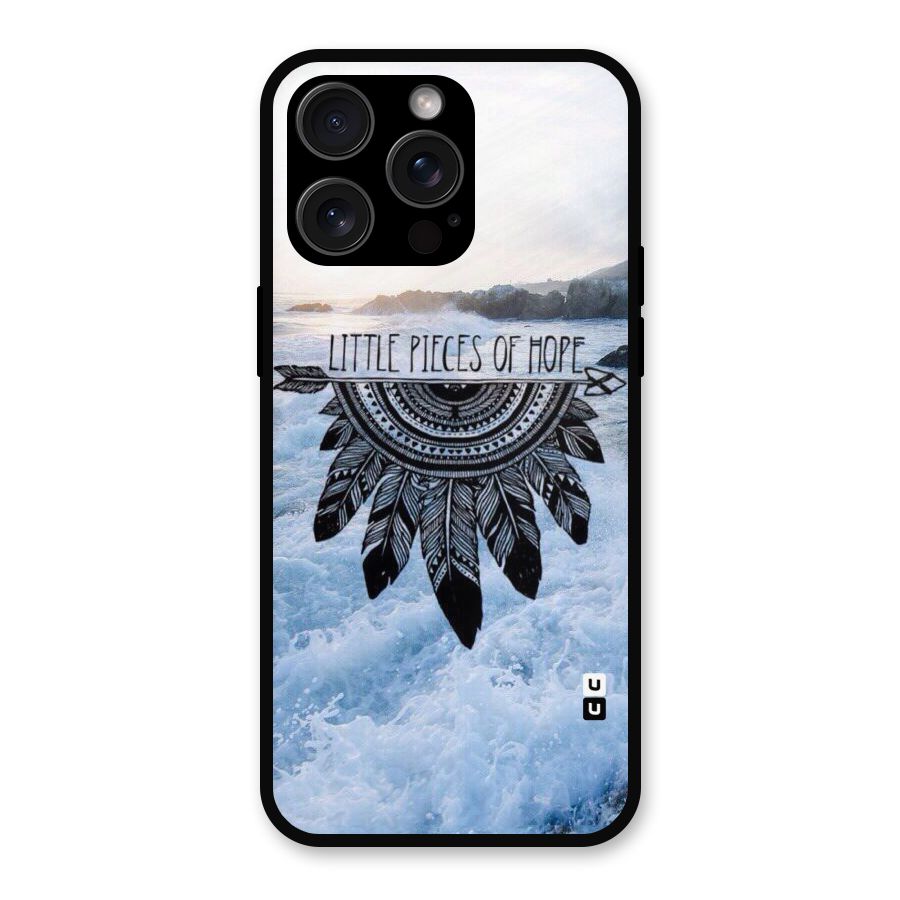 Pieces Of Hope Metal Back Case for iPhone 15 Pro Max