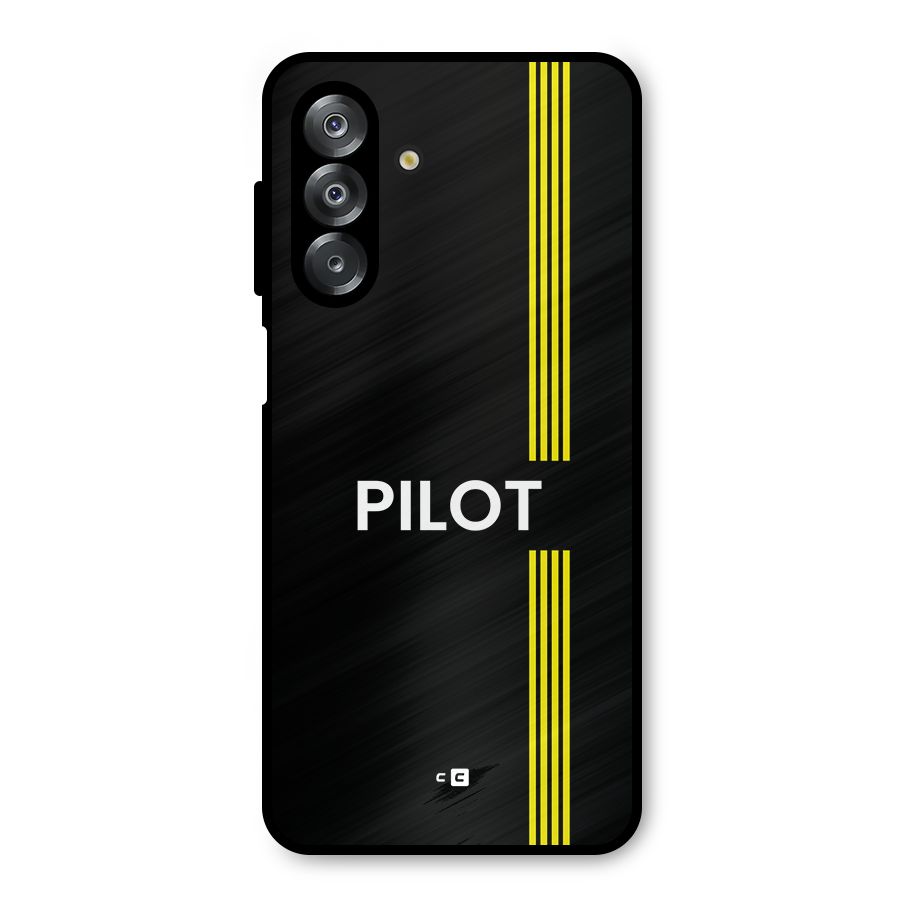 Pilot Stripes Metal Back Case for Galaxy A26
