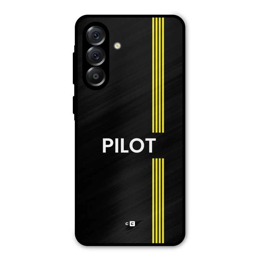Pilot Stripes Metal Back Case for Galaxy A36