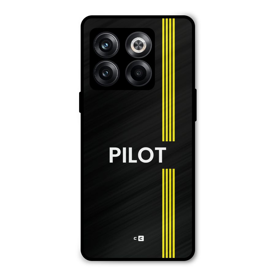 Pilot Stripes Metal Back Case for OnePlus 10T