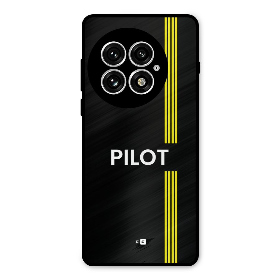 Pilot Stripes Metal Back Case for OnePlus 13