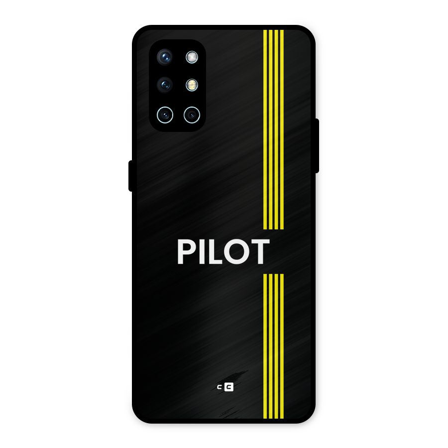 Pilot Stripes Metal Back Case for OnePlus 9R