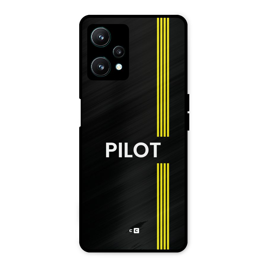 Pilot Stripes Metal Back Case for Realme 9 Pro 5G