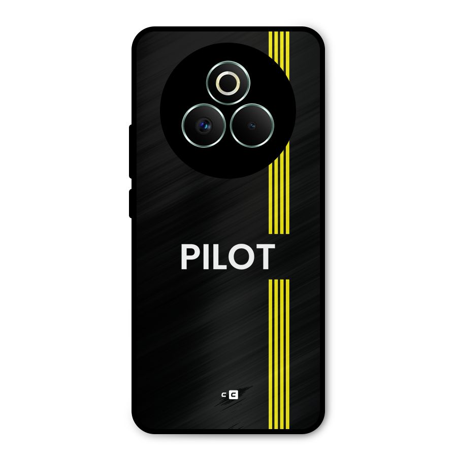 Pilot Stripes Metal Back Case for Realme P3 Pro