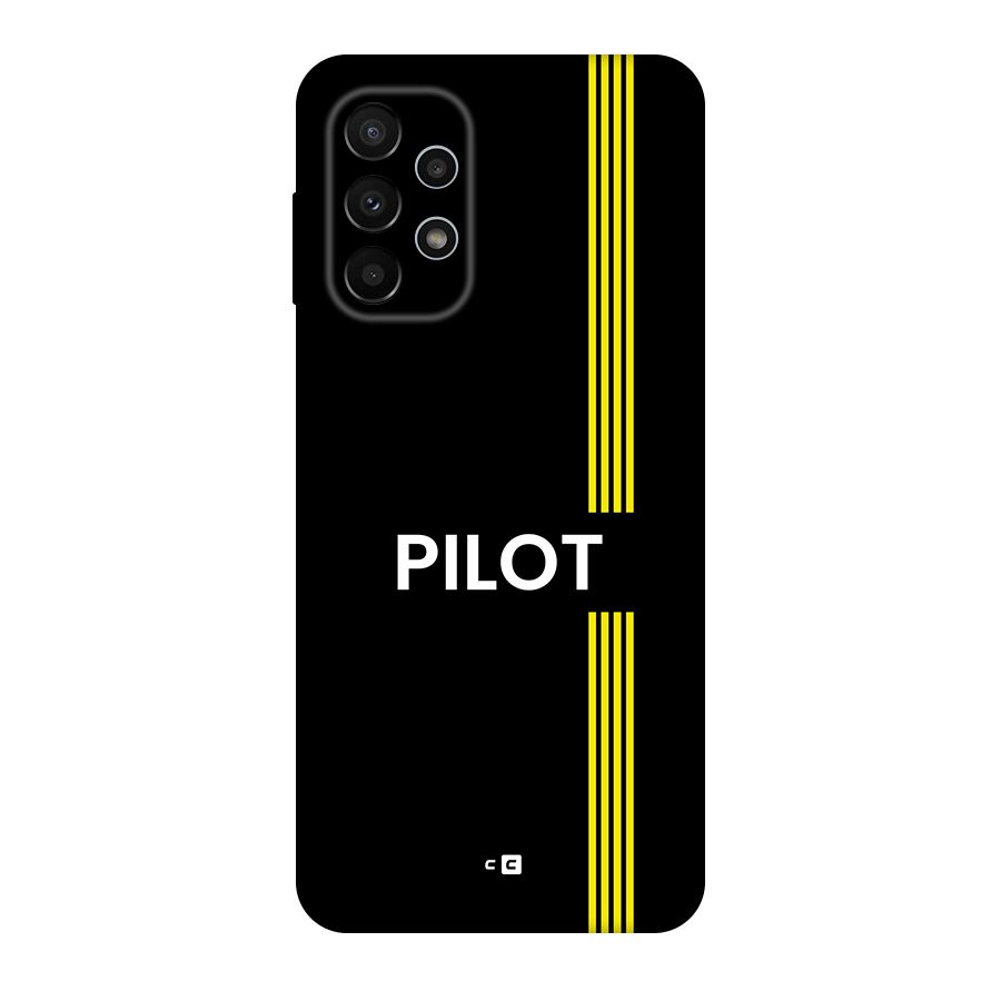 Pilot Stripes Original Polycarbonate Back Case for Galaxy A23