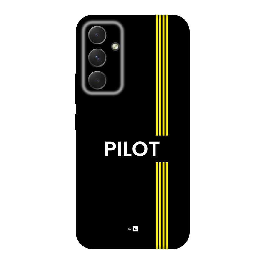 Pilot Stripes Original Polycarbonate Back Case for Galaxy A54