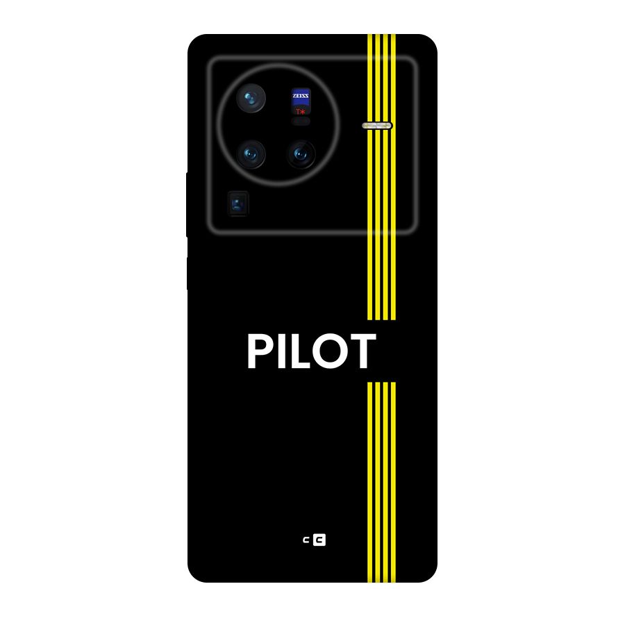 Pilot Stripes Original Polycarbonate Back Case for Vivo X80