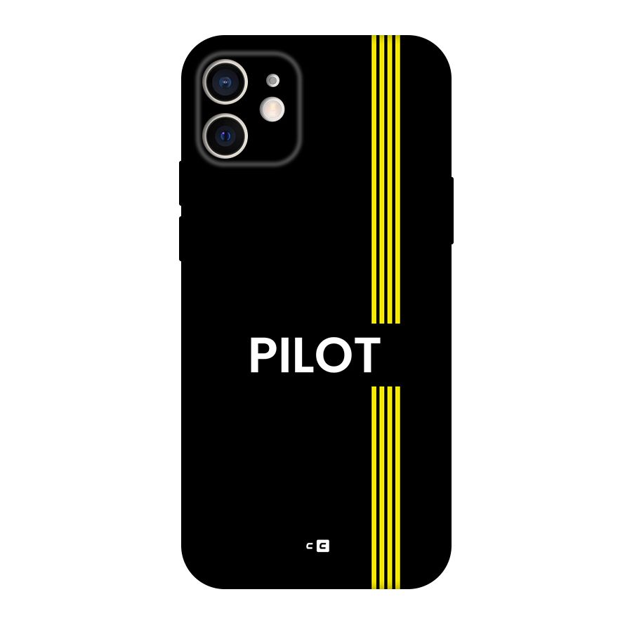 Pilot Stripes Original Polycarbonate Back Case for iPhone 12