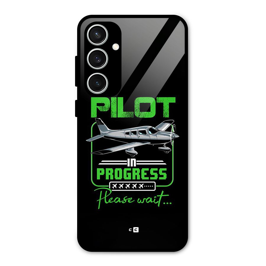 Pilot in Progress Glass Back Case for Galaxy S23 FE
