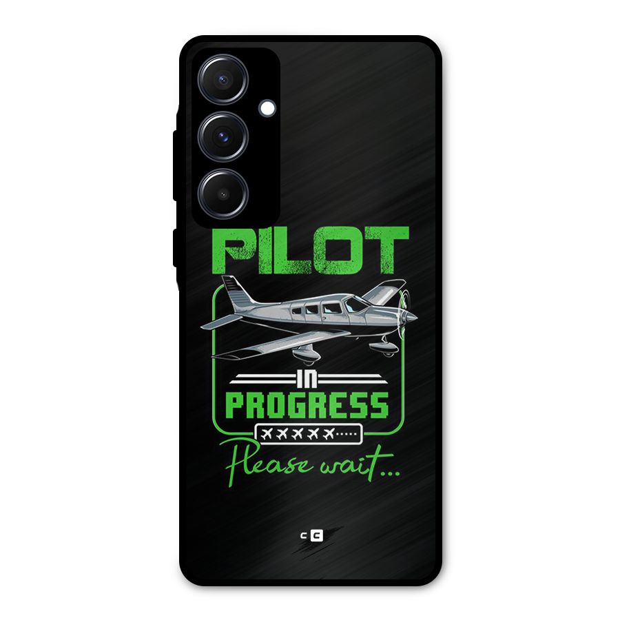 Pilot in Progress Metal Back Case for Galaxy A55