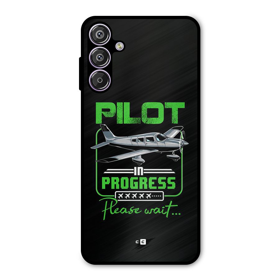 Pilot in Progress Metal Back Case for Galaxy F15