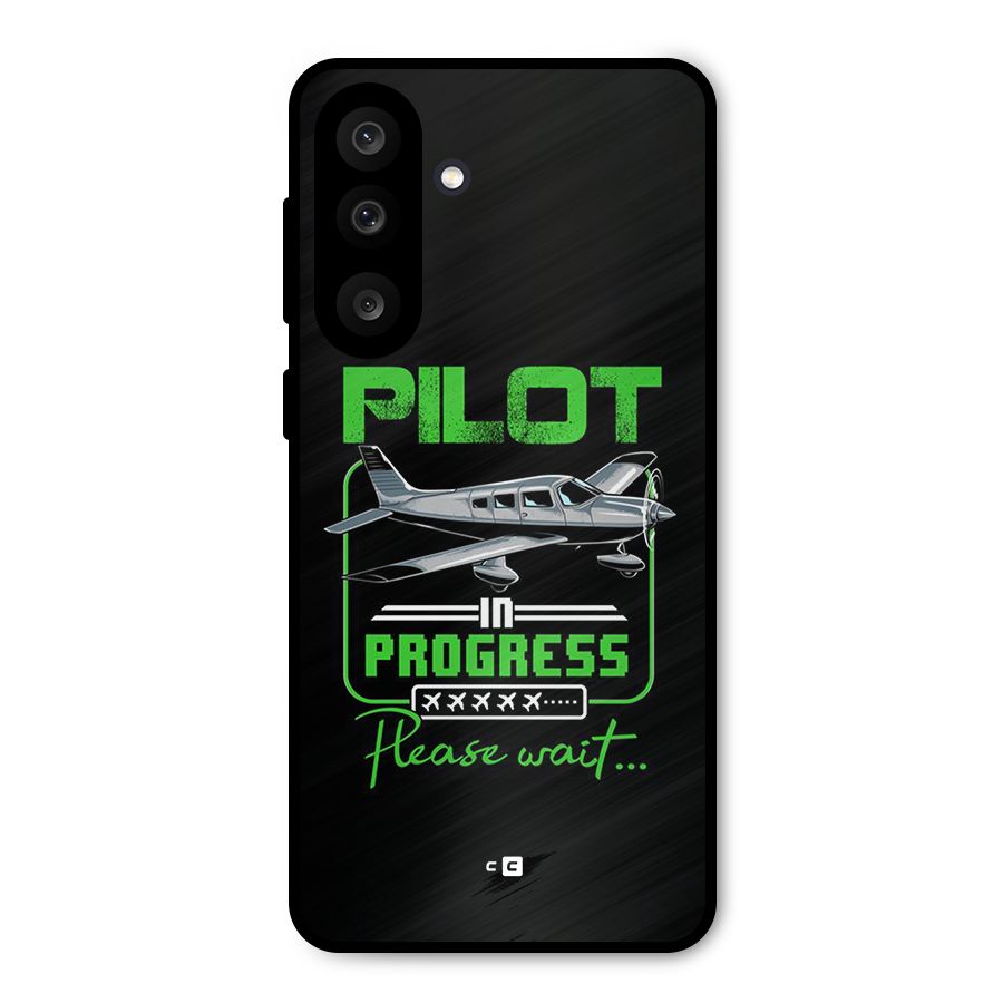 Pilot in Progress Metal Back Case for Galaxy M56