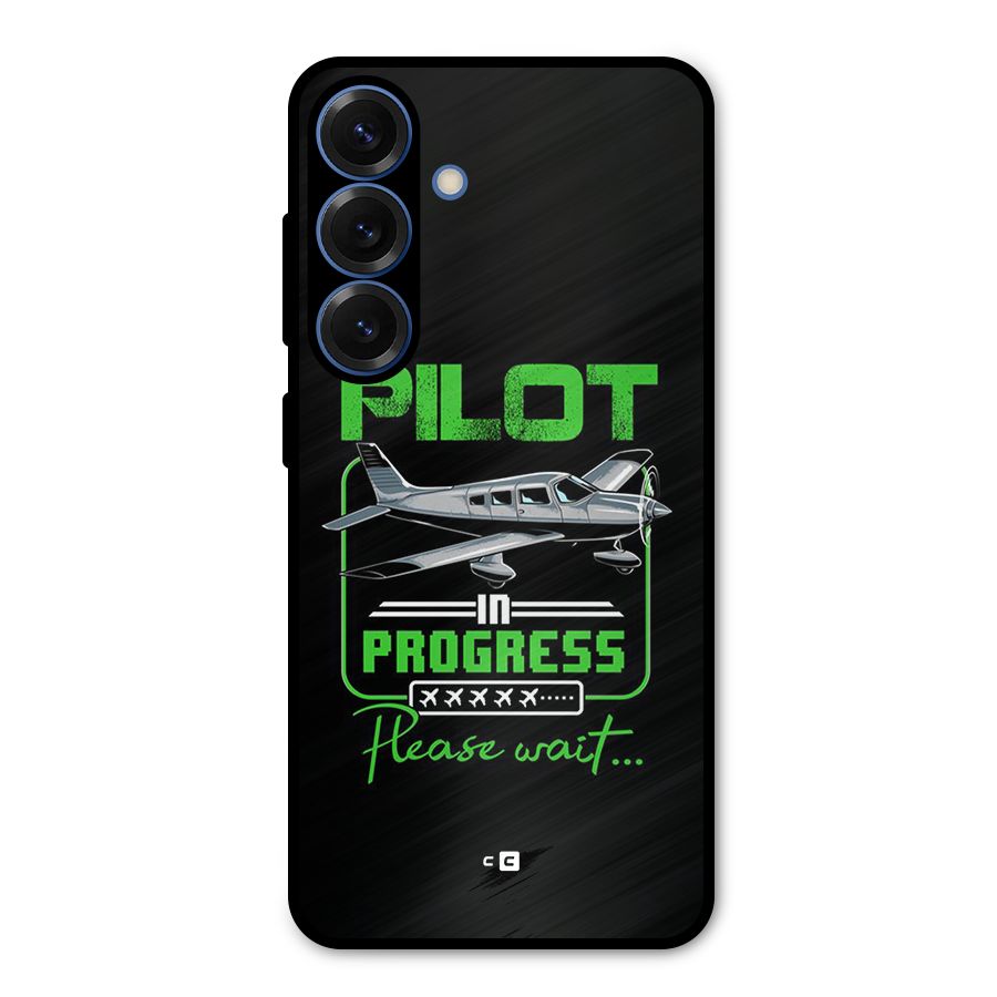 Pilot in Progress Metal Back Case for Galaxy S25