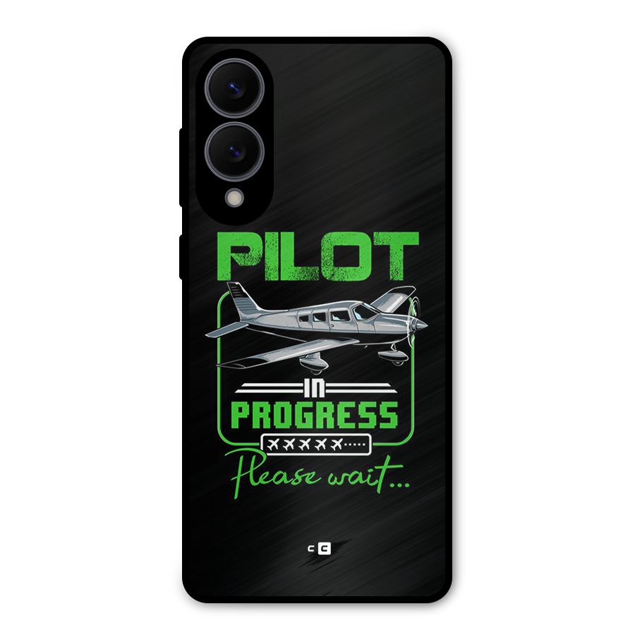 Pilot in Progress Metal Back Case for Galaxy S25 Edge