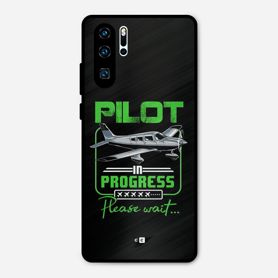 Pilot in Progress Metal Back Case for Huawei P30 Pro