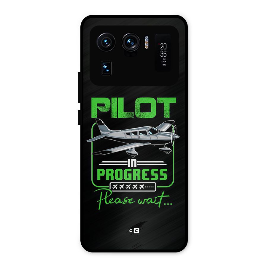 Pilot in Progress Metal Back Case for Mi 11 Ultra