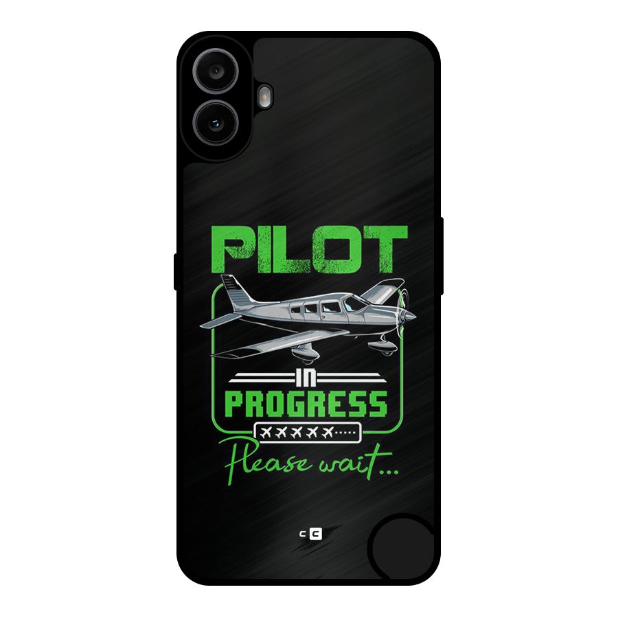 Pilot in Progress Metal Back Case for Nothing CMF Phone 1