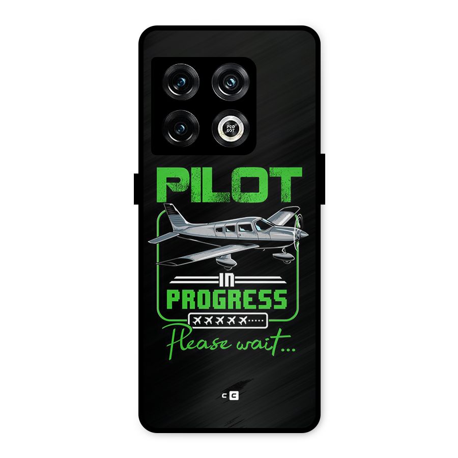 Pilot in Progress Metal Back Case for OnePlus 10 Pro 5G
