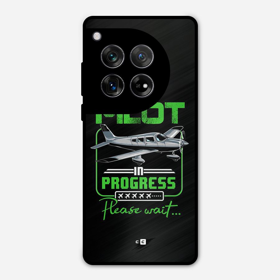 Pilot in Progress Metal Back Case for OnePlus 12