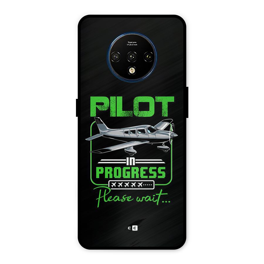 Pilot in Progress Metal Back Case for OnePlus 7T