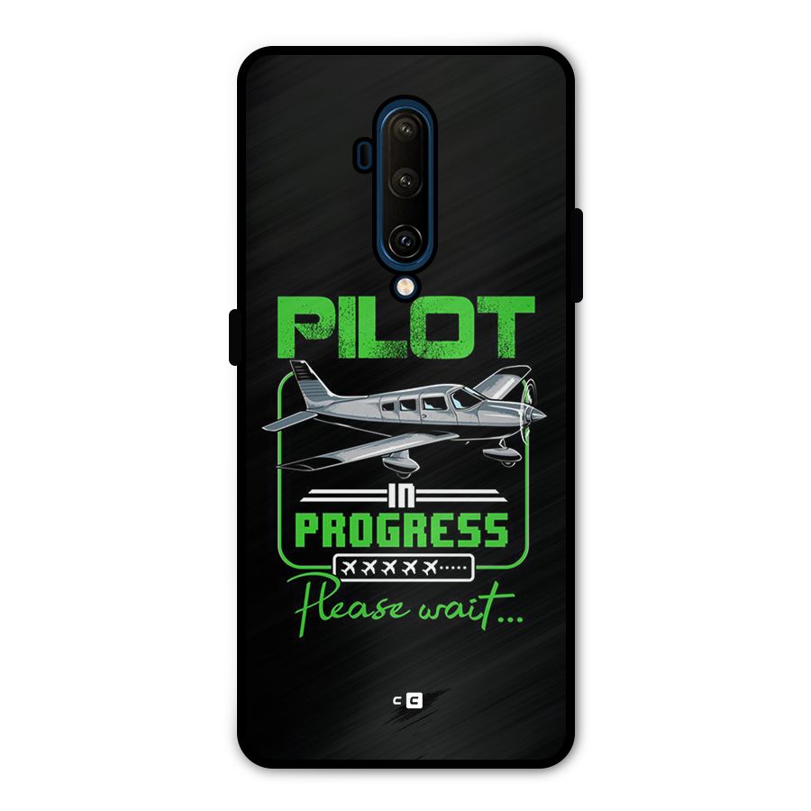 Pilot in Progress Metal Back Case for OnePlus 7T Pro