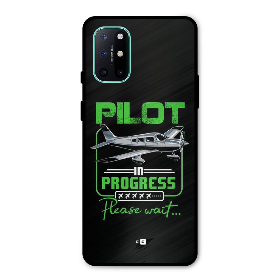 Pilot in Progress Metal Back Case for OnePlus 8T