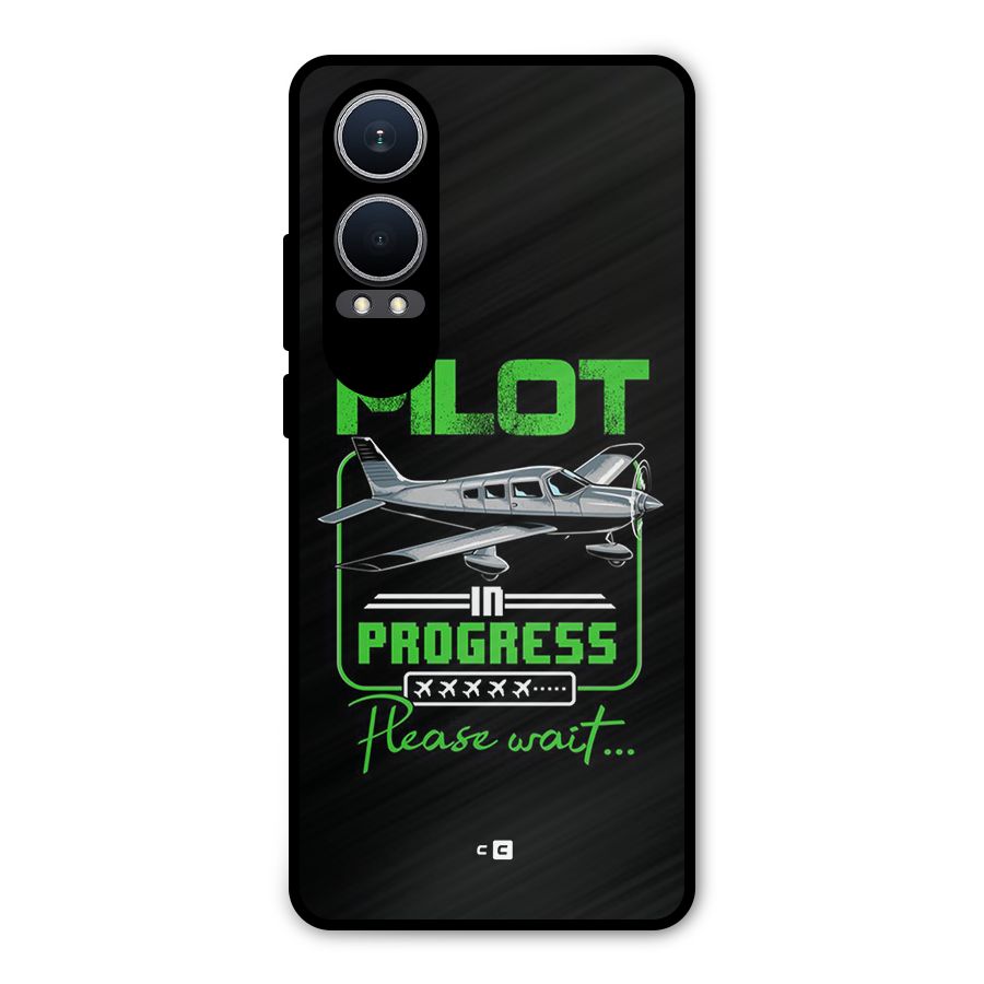 Pilot in Progress Metal Back Case for OnePlus Nord CE4 Lite