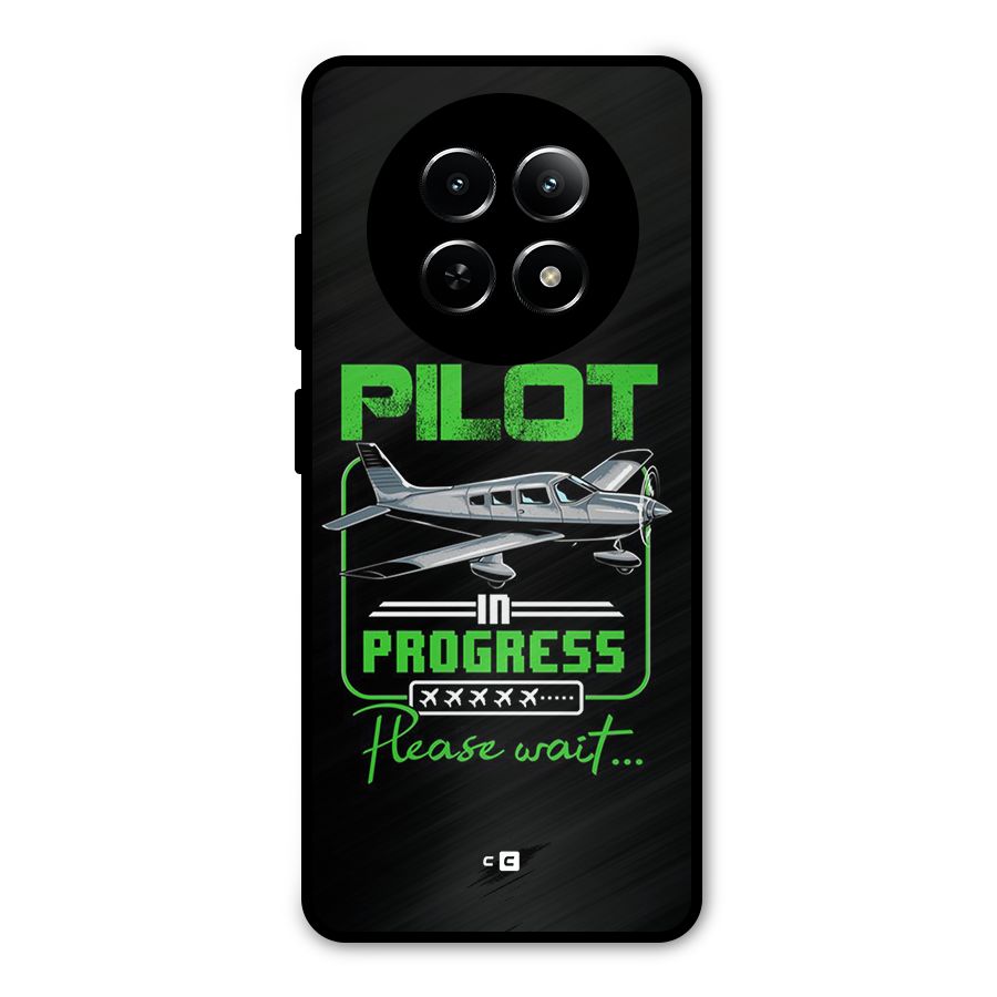 Pilot in Progress Metal Back Case for Realme 13