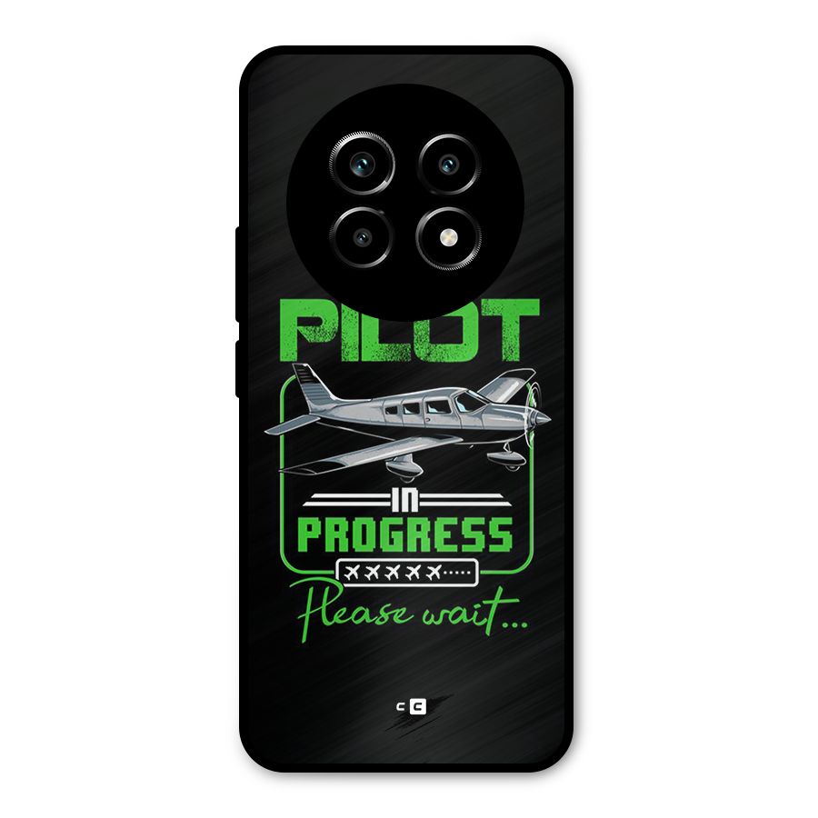 Pilot in Progress Metal Back Case for Realme 13 Pro