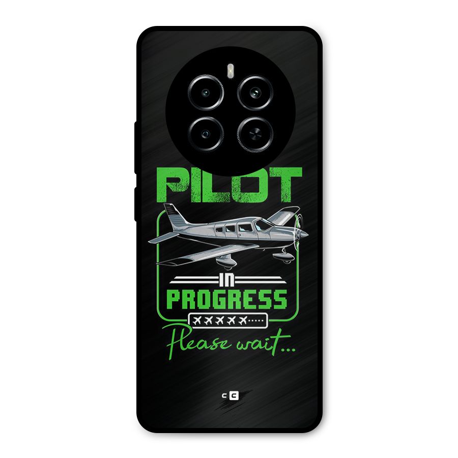 Pilot in Progress Metal Back Case for Realme P1