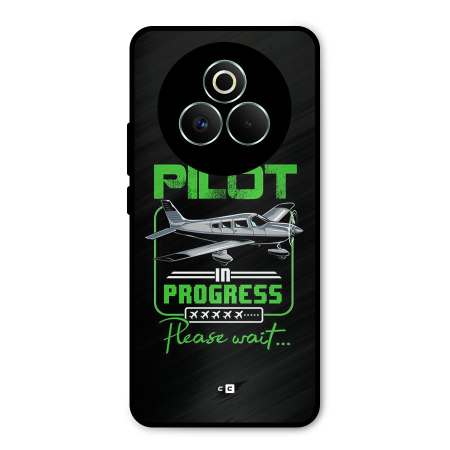 Pilot in Progress Metal Back Case for Realme P3 Pro