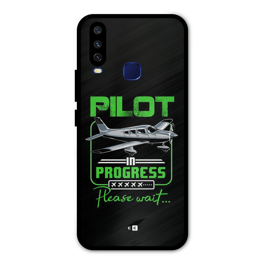 Pilot in Progress Metal Back Case for Vivo V17