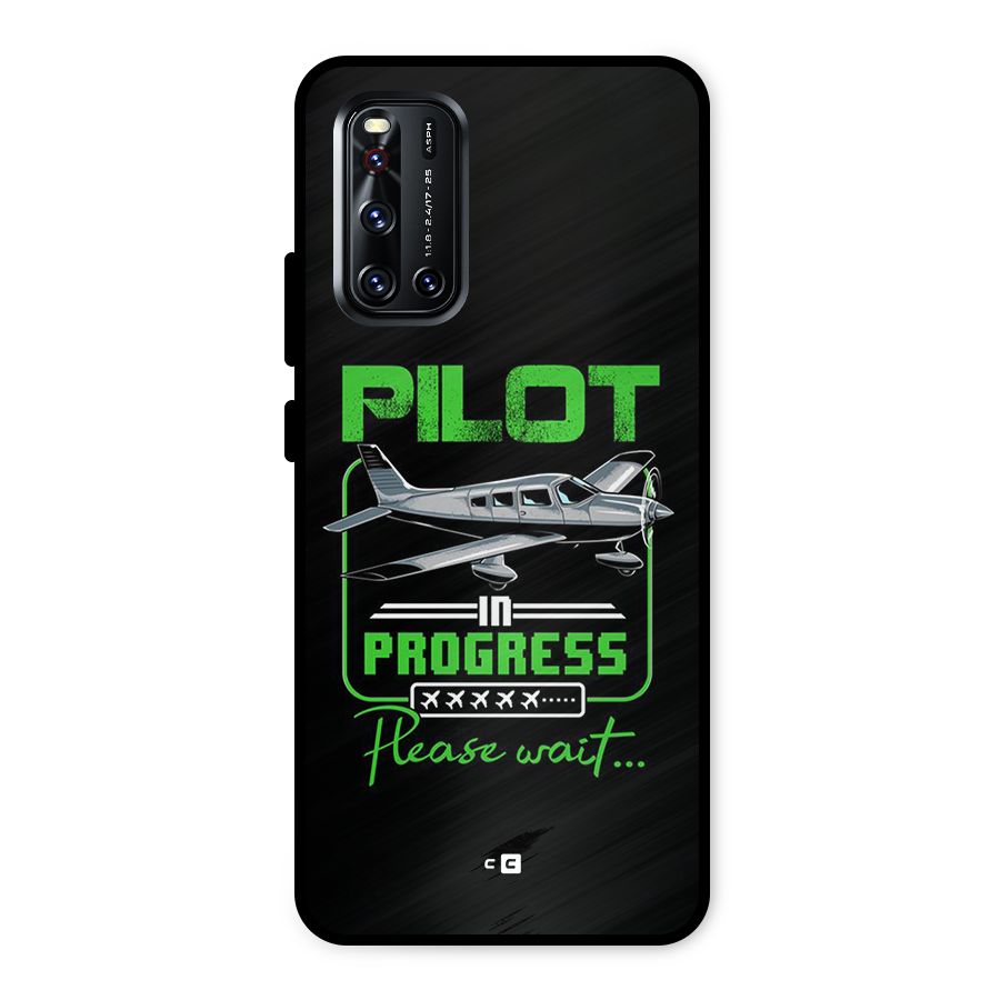 Pilot in Progress Metal Back Case for Vivo V19